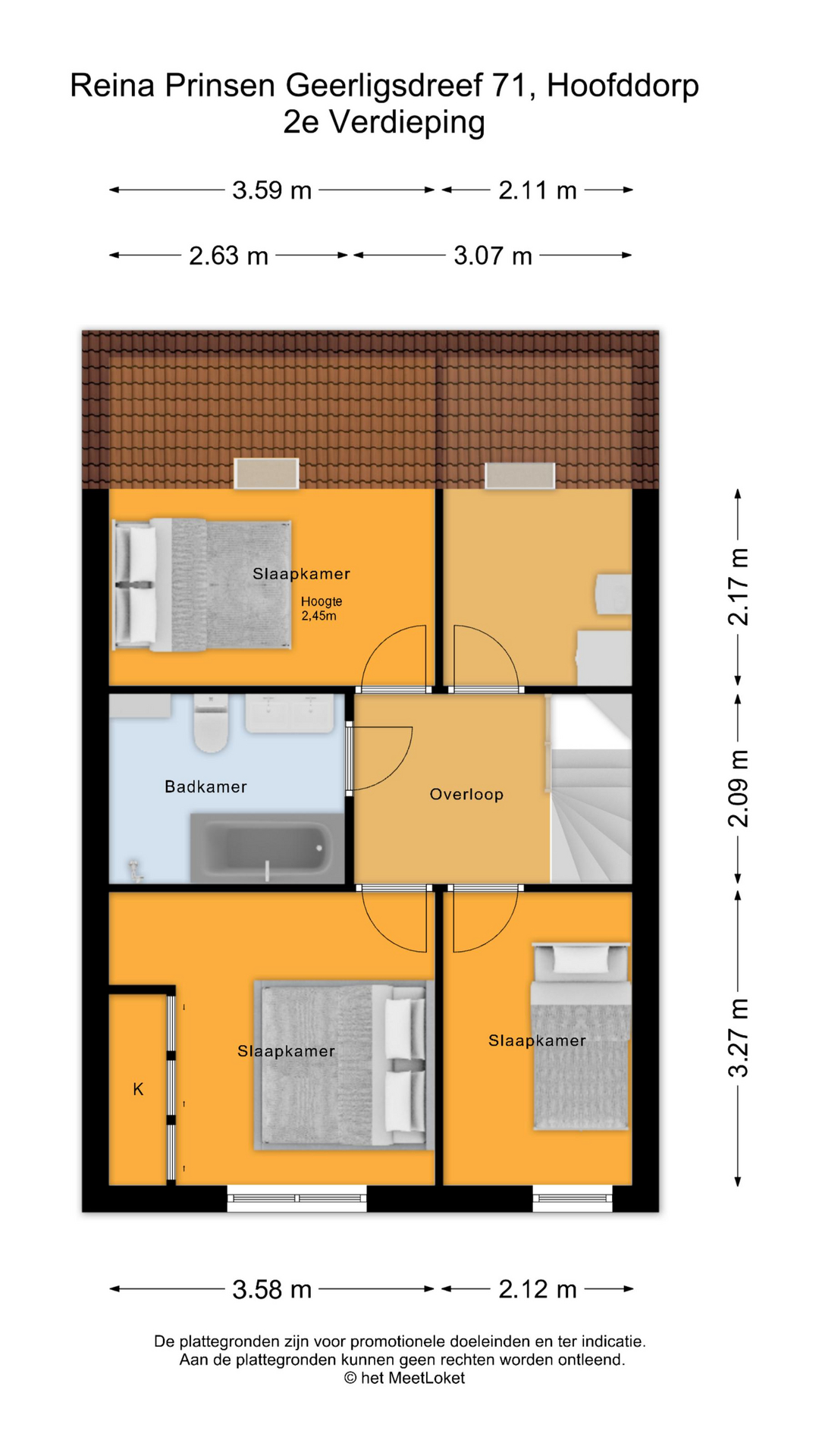 Reina Prinsen Geerligsdreef 71 , 2135 HS Hoofddorp map