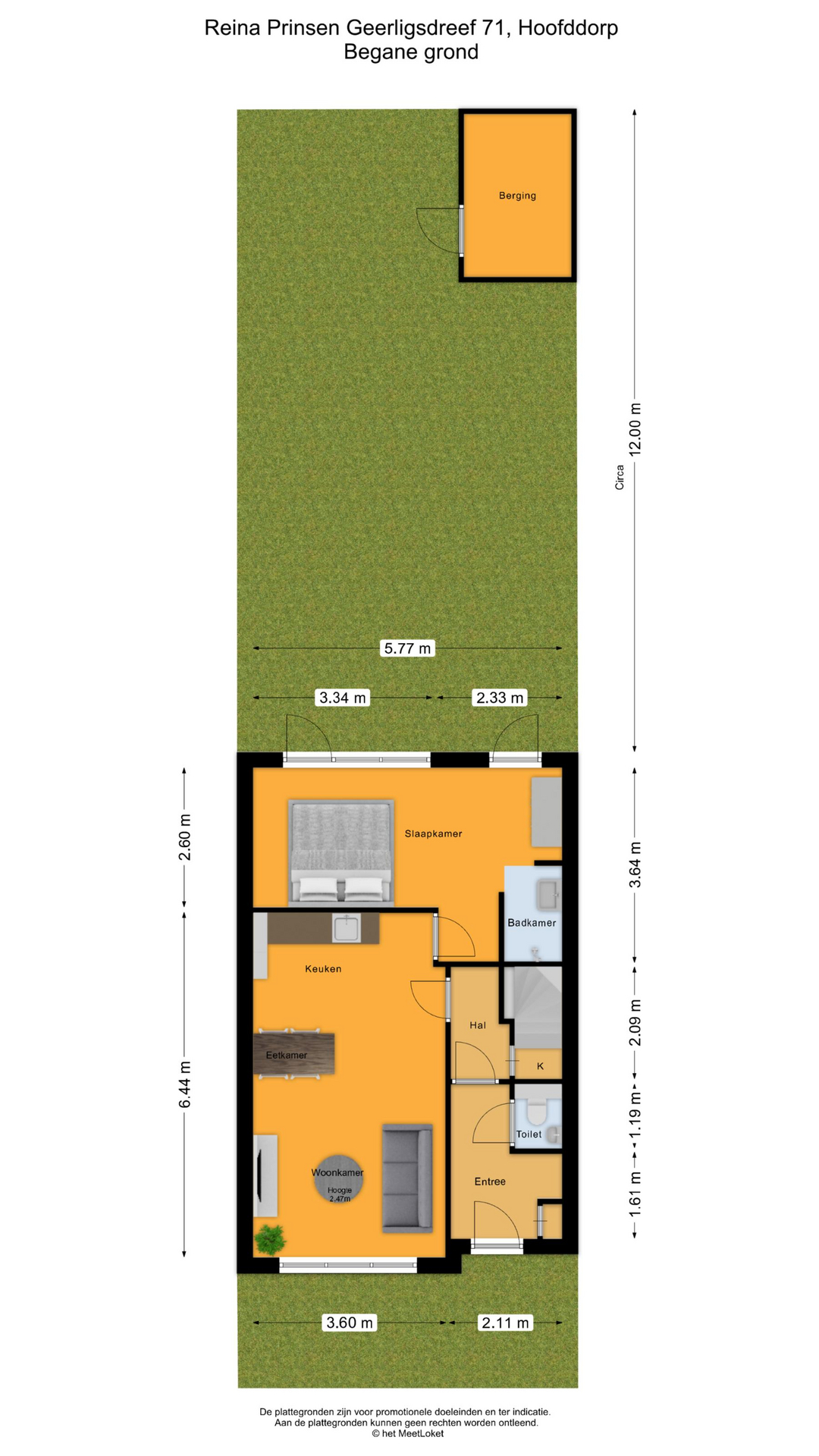 Reina Prinsen Geerligsdreef 71 , 2135 HS Hoofddorp map